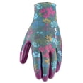 thumbnail image 1 of Wells Lamont 497M Women Botanical Smooth Nitrile Palm Dip Glove - Medium, 1 of 6