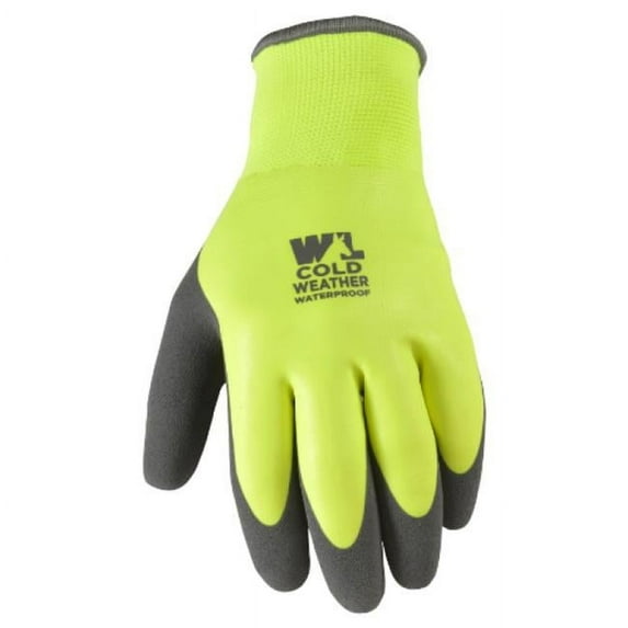 Wells Lamont 575LY Mens Waterproof Double Coated Latex Glove - Large