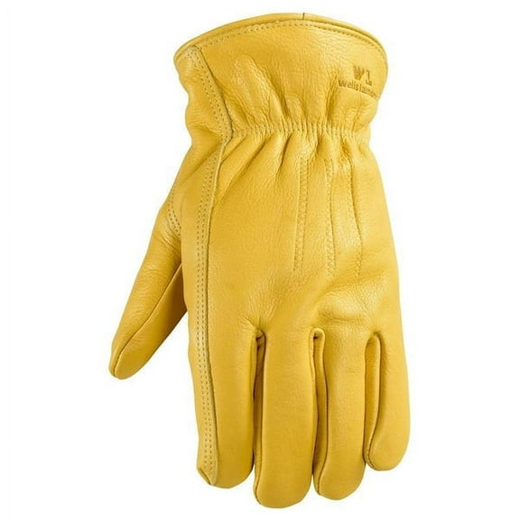 Wells Lamont Men's Cowhide Leather Cold Weather Work Gloves Yellow XXL 1 pk