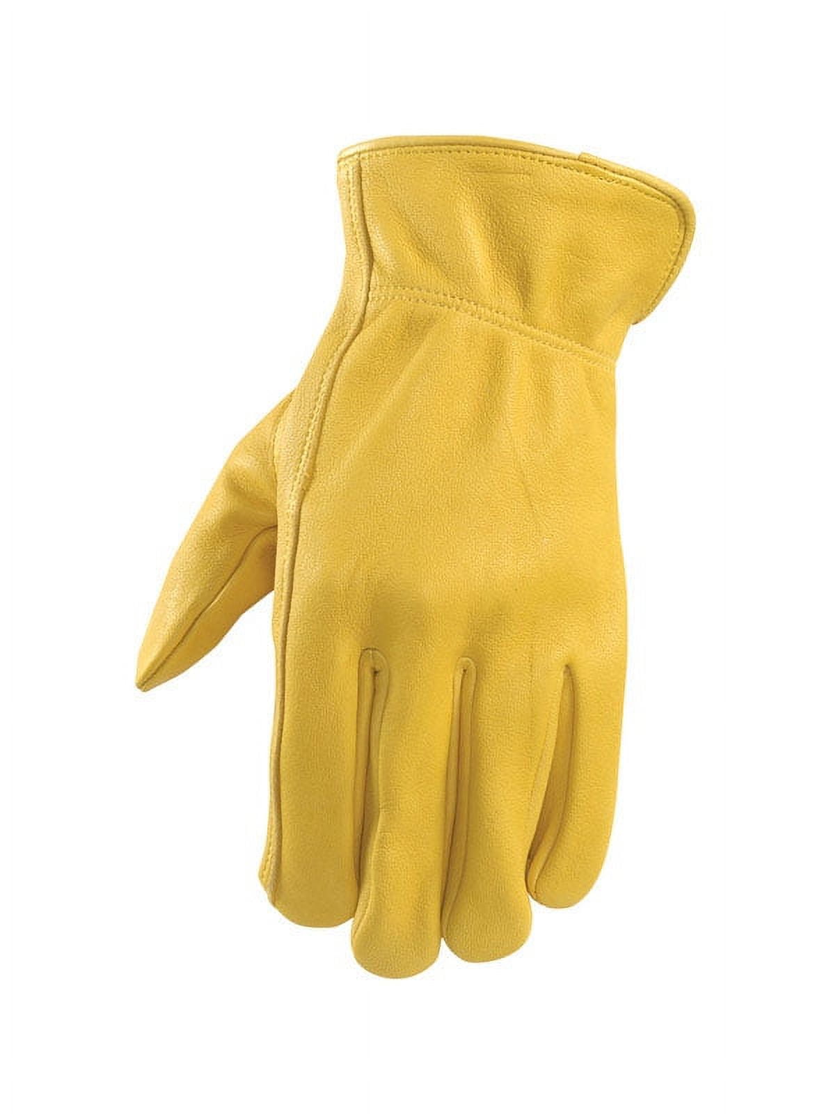 Mens yellow gloves on sale