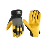 Wells Lamont Men's Grain Cowhide Glove