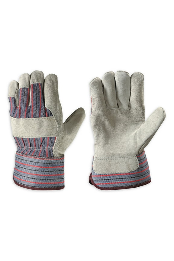 Men's Leather Palm Glove, 2 Pack