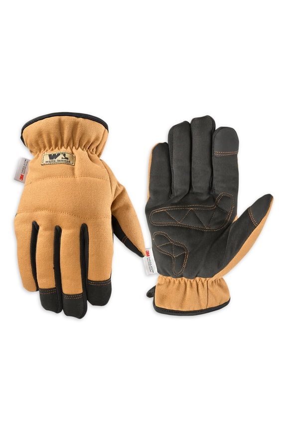 Men's Lined Synthetic Duck Leather Glove