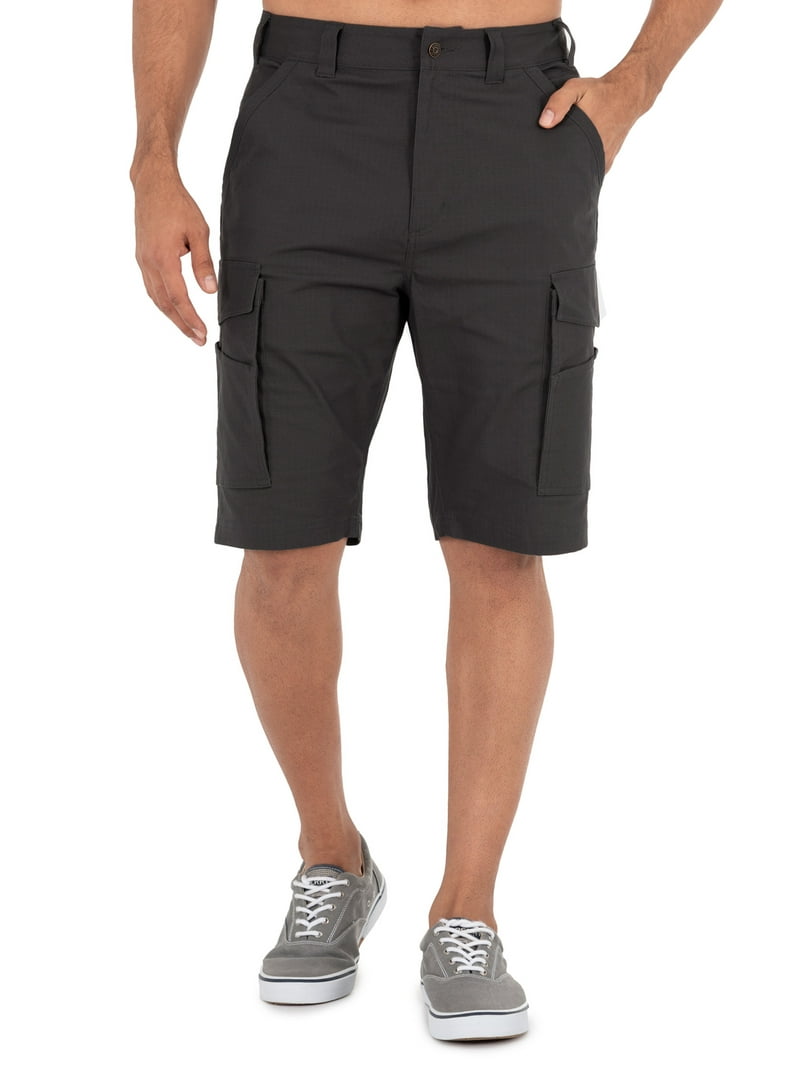 Wells Lamont Men's Utility Ripstop Cargo Work Shorts Flex Fit