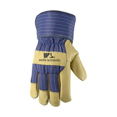 Wells Lamont Men's Pigskin Work Gloves Palomino L 1 pair