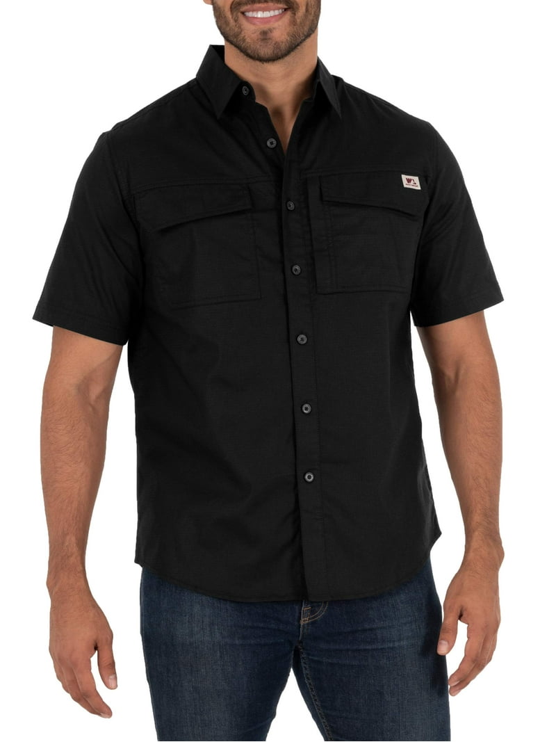 Free Shipping! Wells Lamont Men's Work Shirt Short Sleeve