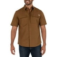 thumbnail image 1 of Wells Lamont Men's Short Sleeve Ventilated Back Flex Performance Ripstop Work Shirt, 1 of 6