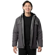 Wells Lamont Quilted Flex Canvas Thermal Sherpa Lined Shirt Jacket