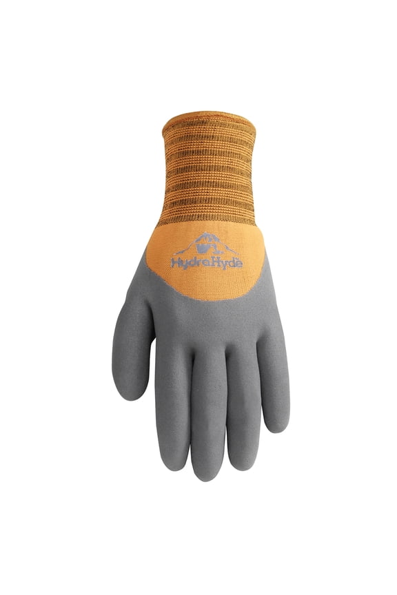 Winter-Lined Nitrile Work Gloves for Men-Large - 555L