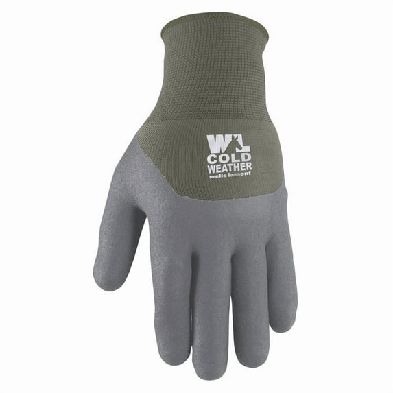 Wells Lamont 7039314 Womens Outdoor Cold Weather Winter Work Gloves, Black & Gray - Small - 1 Pair