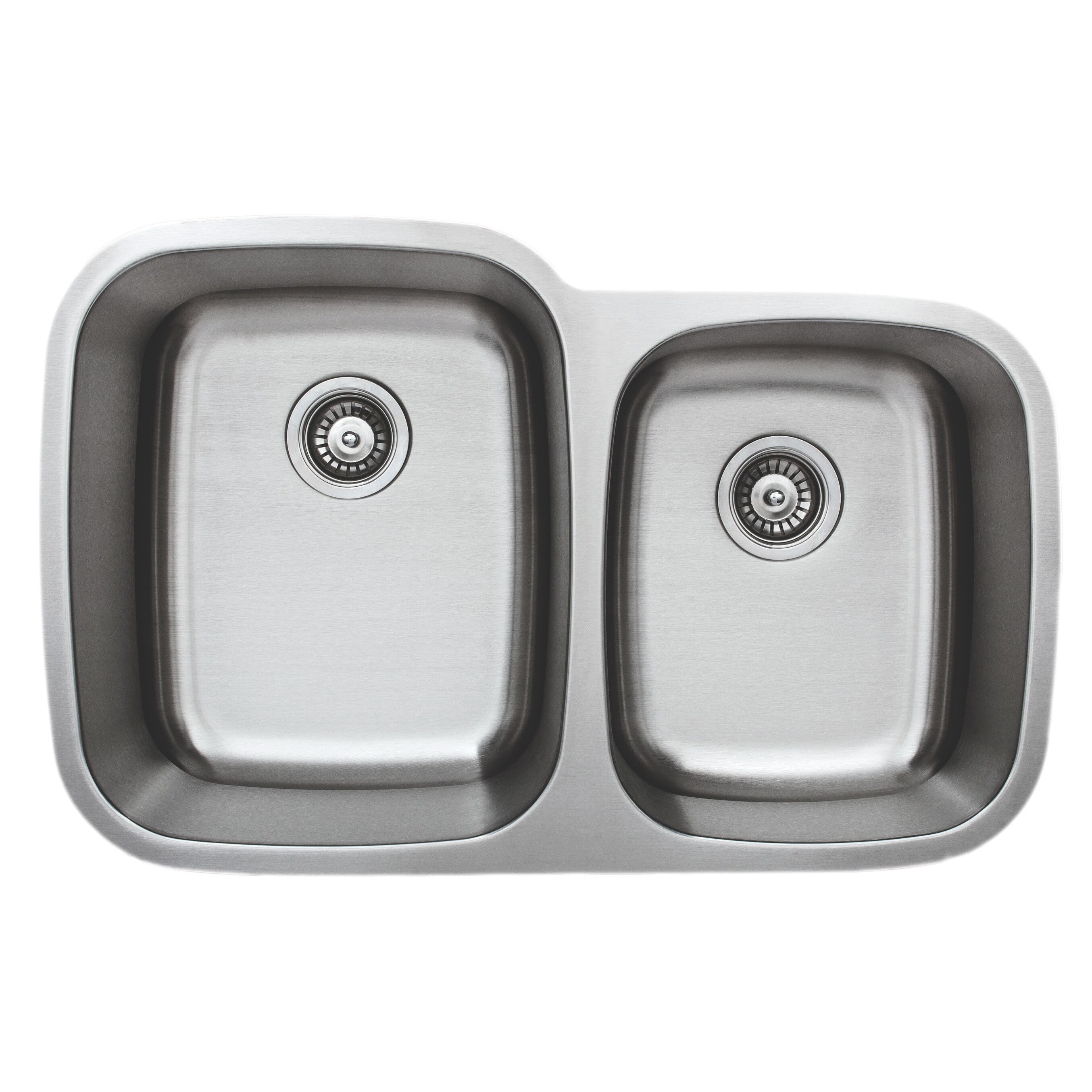 32'' Stainless Steel Undermount Double Bowl Kitchen Sink