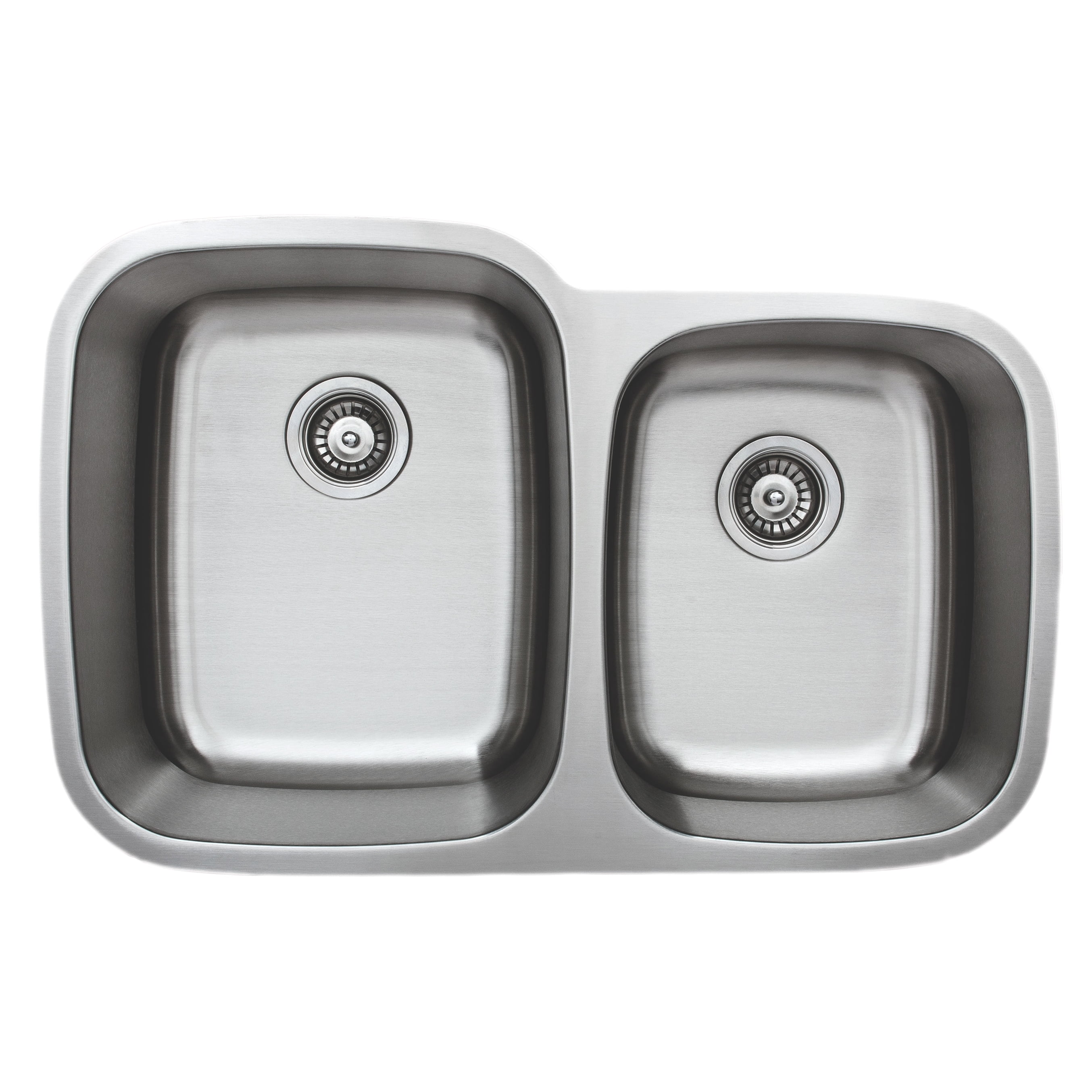 32'' Stainless Steel Undermount Double Bowl Kitchen Sink