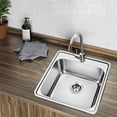Wells Stainless Steel Single Bowl Topmount Kitchen Sink 15156