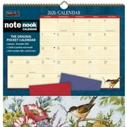 Wells Street by Lang, Heart and Home 2026 Note Nook, 12'' X 12'', 12-Month Calendar with Stapled Binding