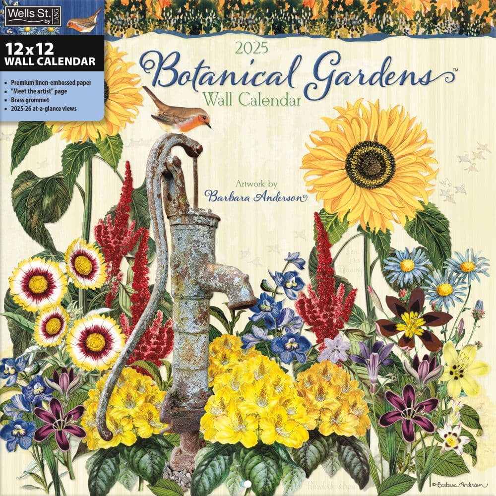 Wells Street by Lang, Botanical Gardens by Barbara Anderson 2025 Wall ...