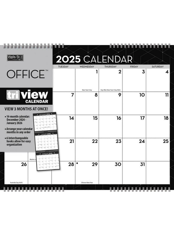 Wells Street by LANG All Calendars in Calendars