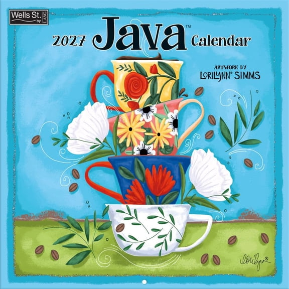 Wells Street by Lang, Java 2027 Wall Calendar by LoriLynn Simms