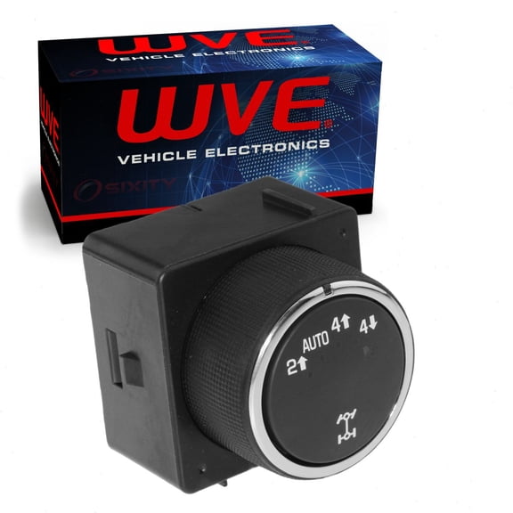 Wells WVE 4WD Switch compatible with Chevrolet Avalanche Silverado 1500 Silverado 2500 HD Suburba Suburban 1500 2008-2014