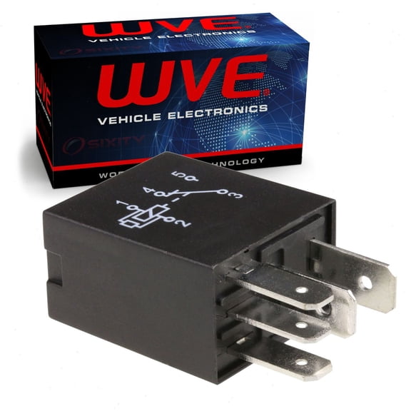 Wells WVE HVAC Blower Motor Relay compatible with Jeep Commander Grand Cherokee Liberty Wrangler 1997-2010