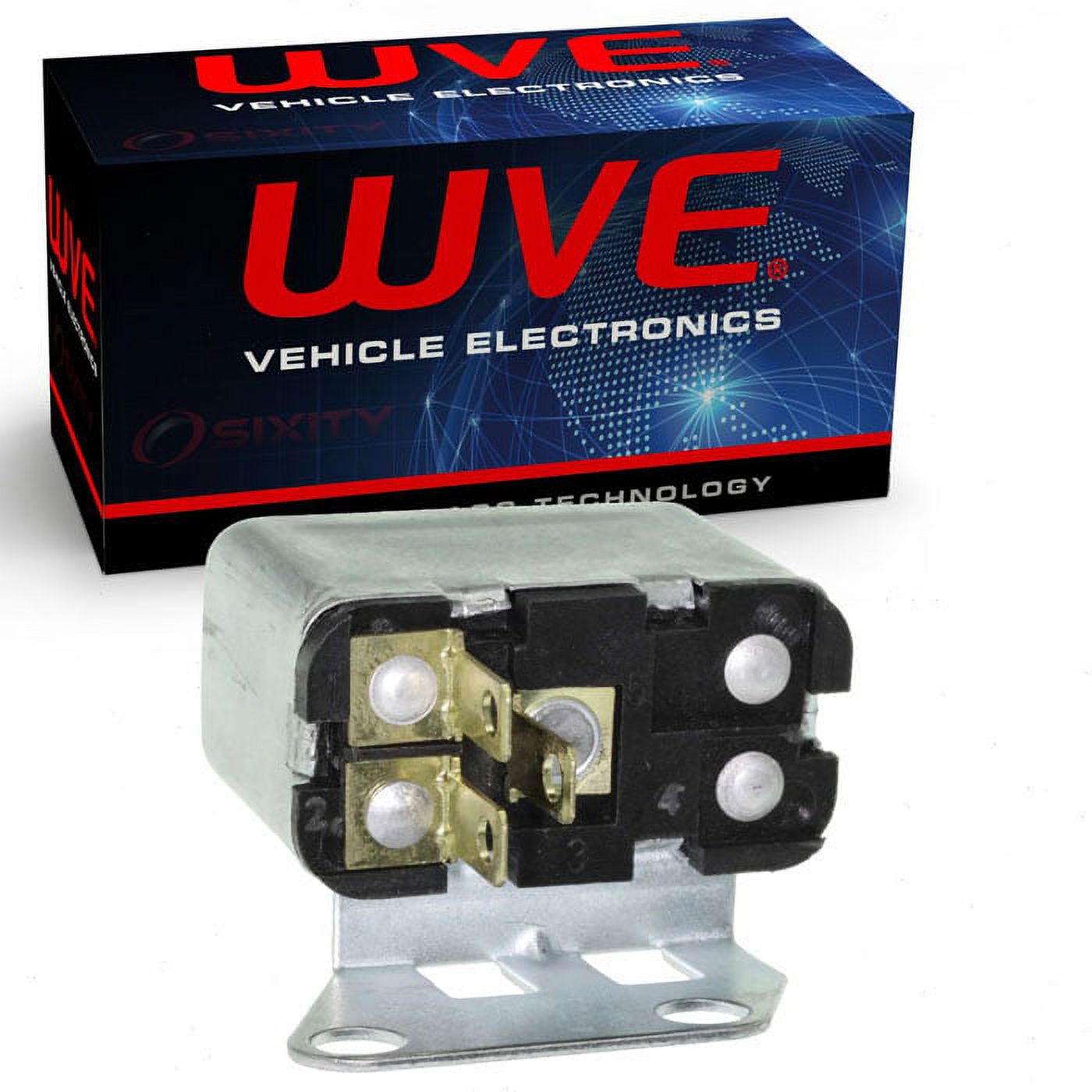 Wells WVE Horn Relay compatible with Chevrolet 3B 3C 3D 3E 3F 3G Bel ...