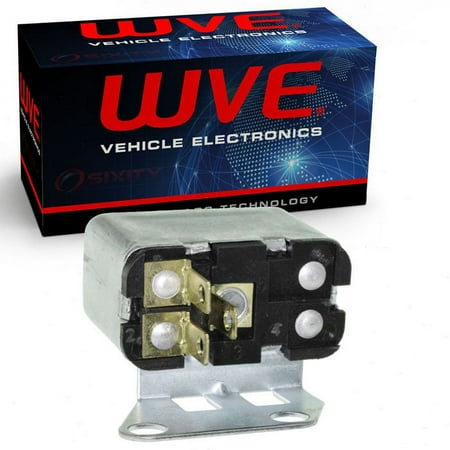 Wells WVE Horn Relay compatible with Chevrolet 3B 3C 3D 3E 3F 3G Bel Air Biscayne Blazer Brookwood C1 C10 Panel 1957-1972