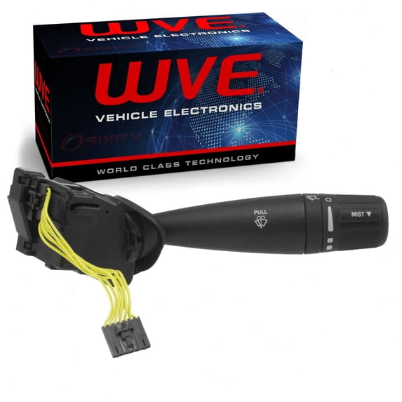 Wells WVE Windshield Wiper Switch compatible with Jeep Wrangler 2007-2016