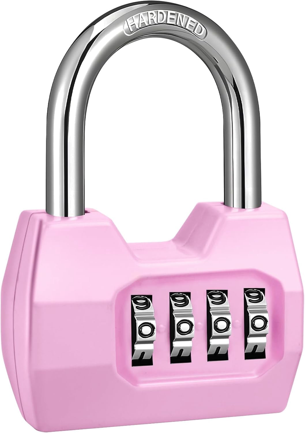 Wellsay 1 Pack 4-Digit Combination Lock, Waterof Outdoor Padlock for ...