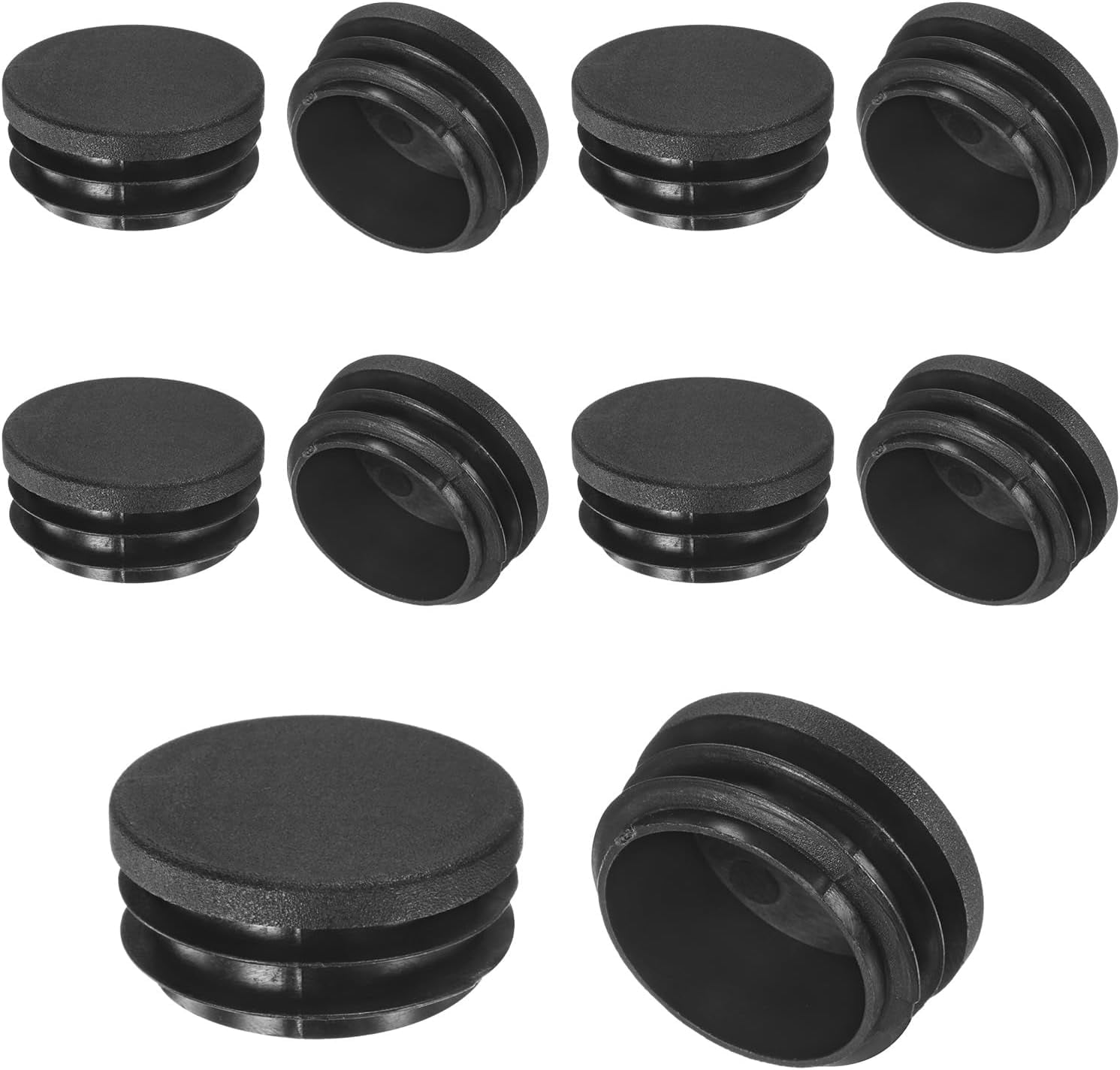 Wellsay 10-Pack Round Plastic Hole Plugs, 1.57
