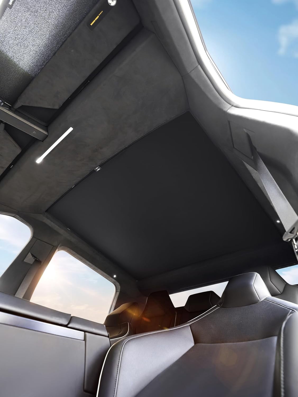 BASENOR Tesla Cybertruck Sunshade Roof - Nano Ice Crystal Cooling Cover