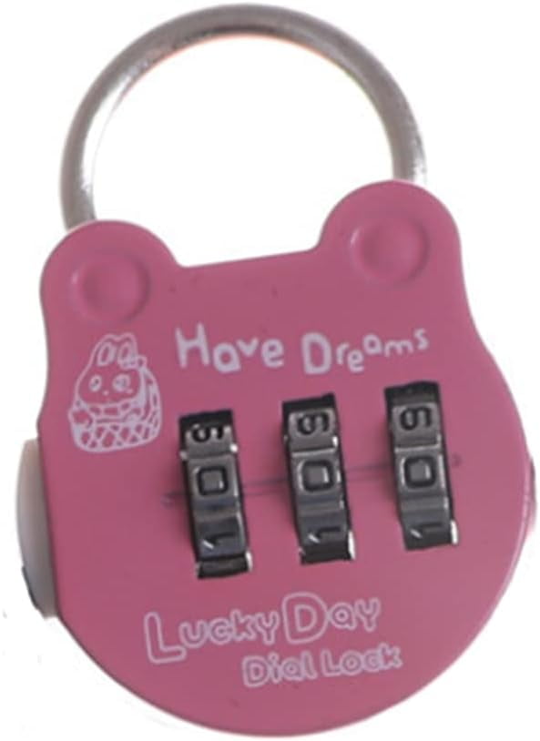 Portable Bucket Lock, Cipher Safe Box, Anti Theft, 3-digit Combination