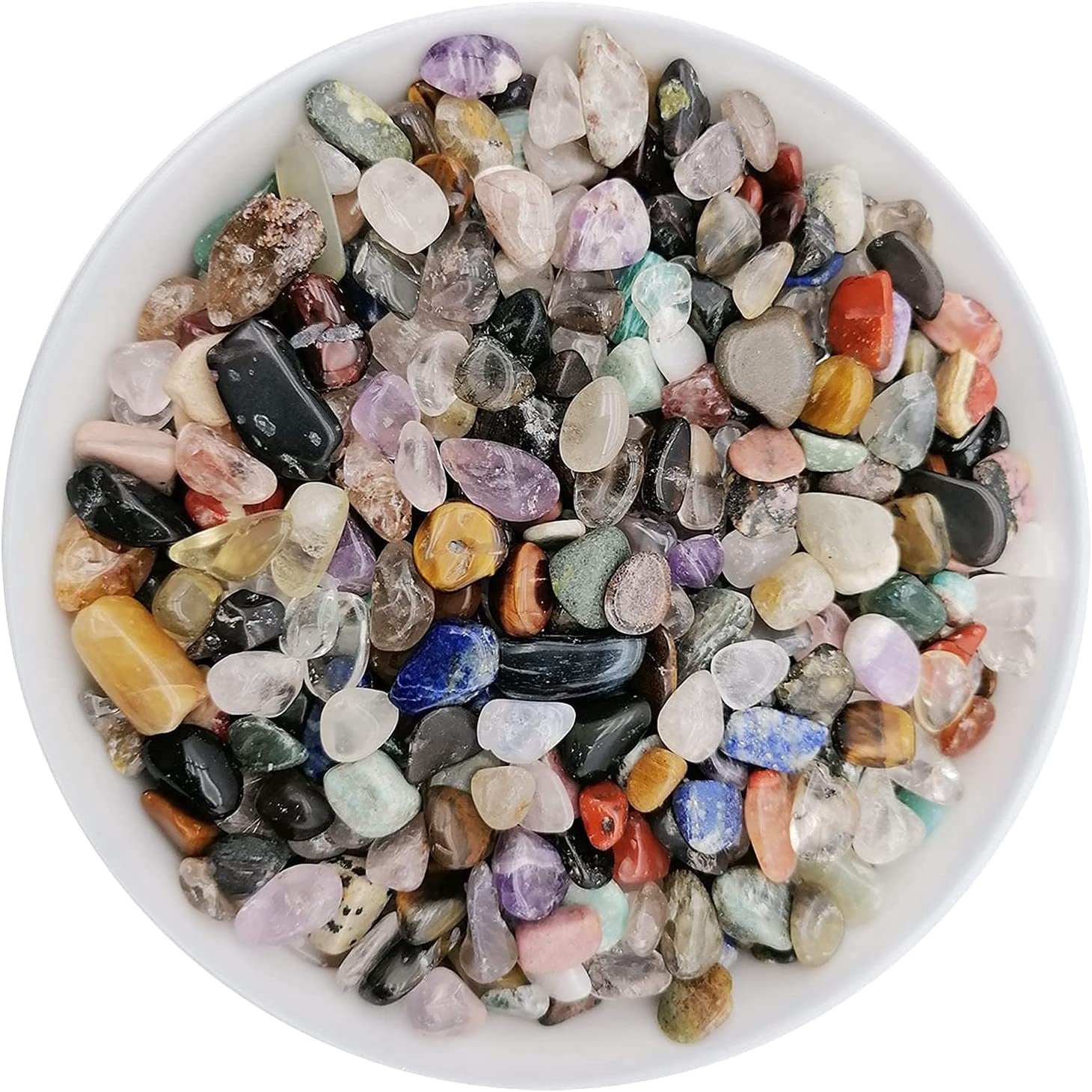 Quartz Crystals In Rocks Wellsay 335g Assorted uartz Crystals Rocks Blue Crushed Crystal Quartz ...