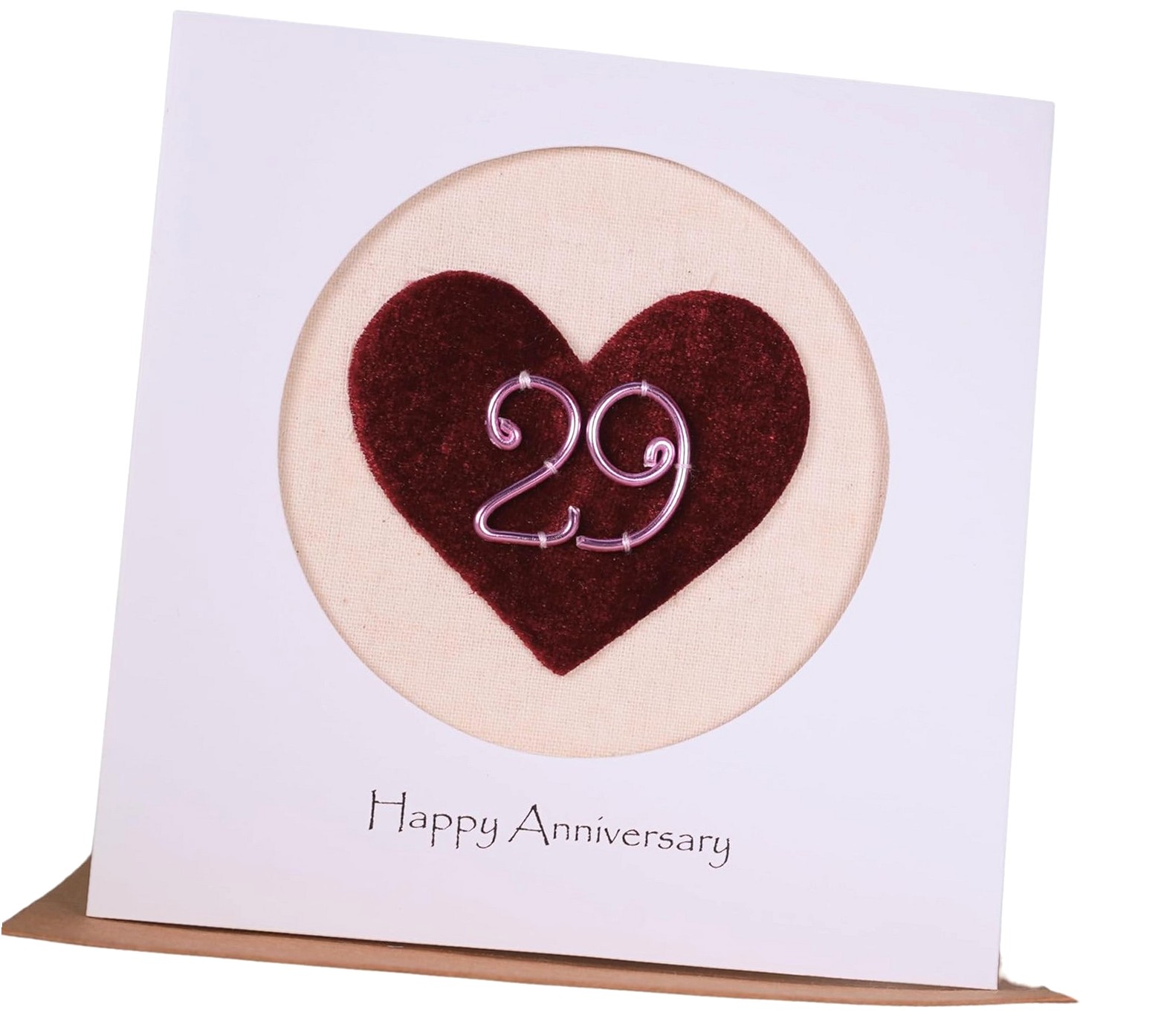 Wellsay Bees 29th Wedding Anniversary Card For Her Him, Anniversary ...