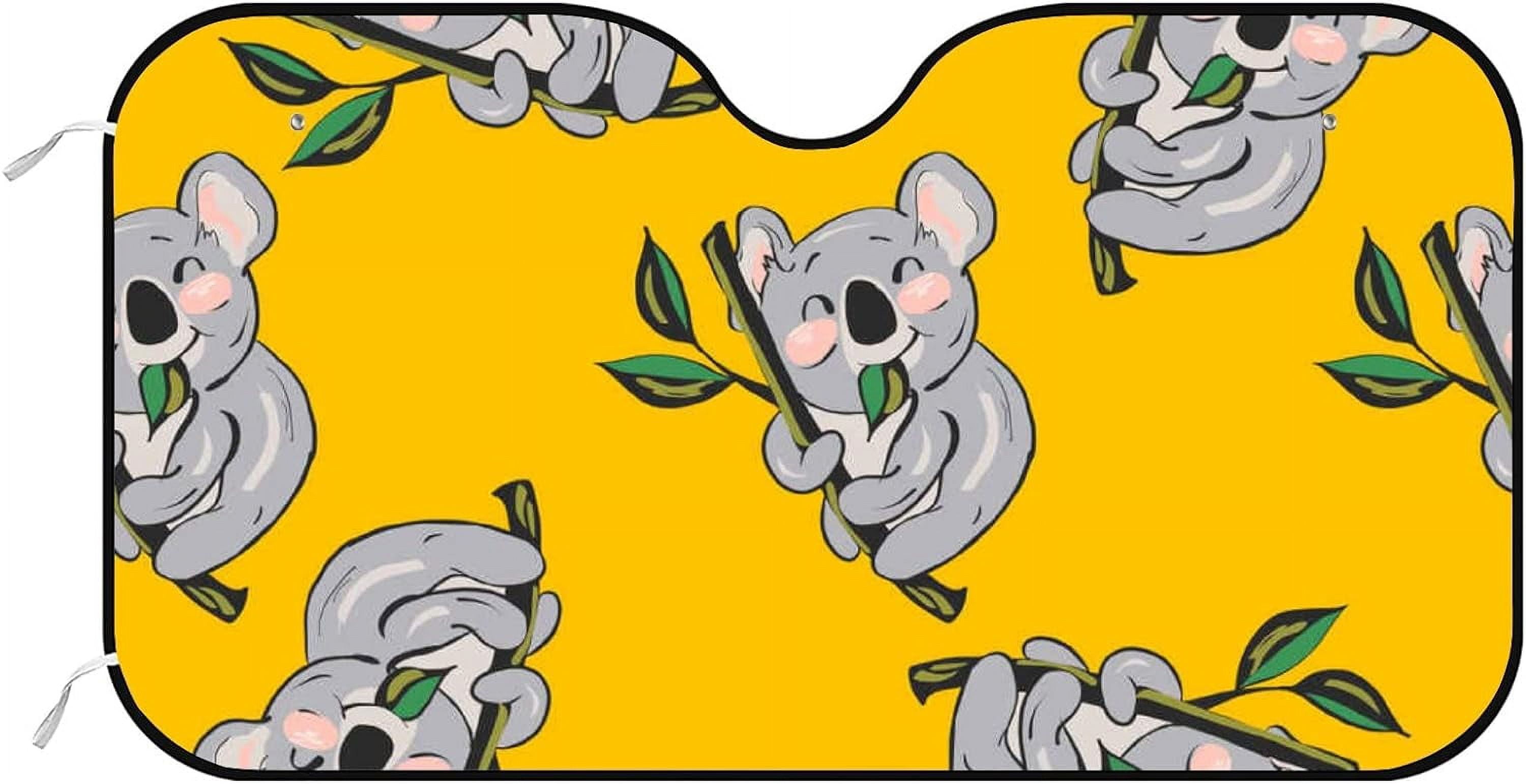 Wellsay Car Front Windshield Sunshade UV Heat Protection, Foldable Auto