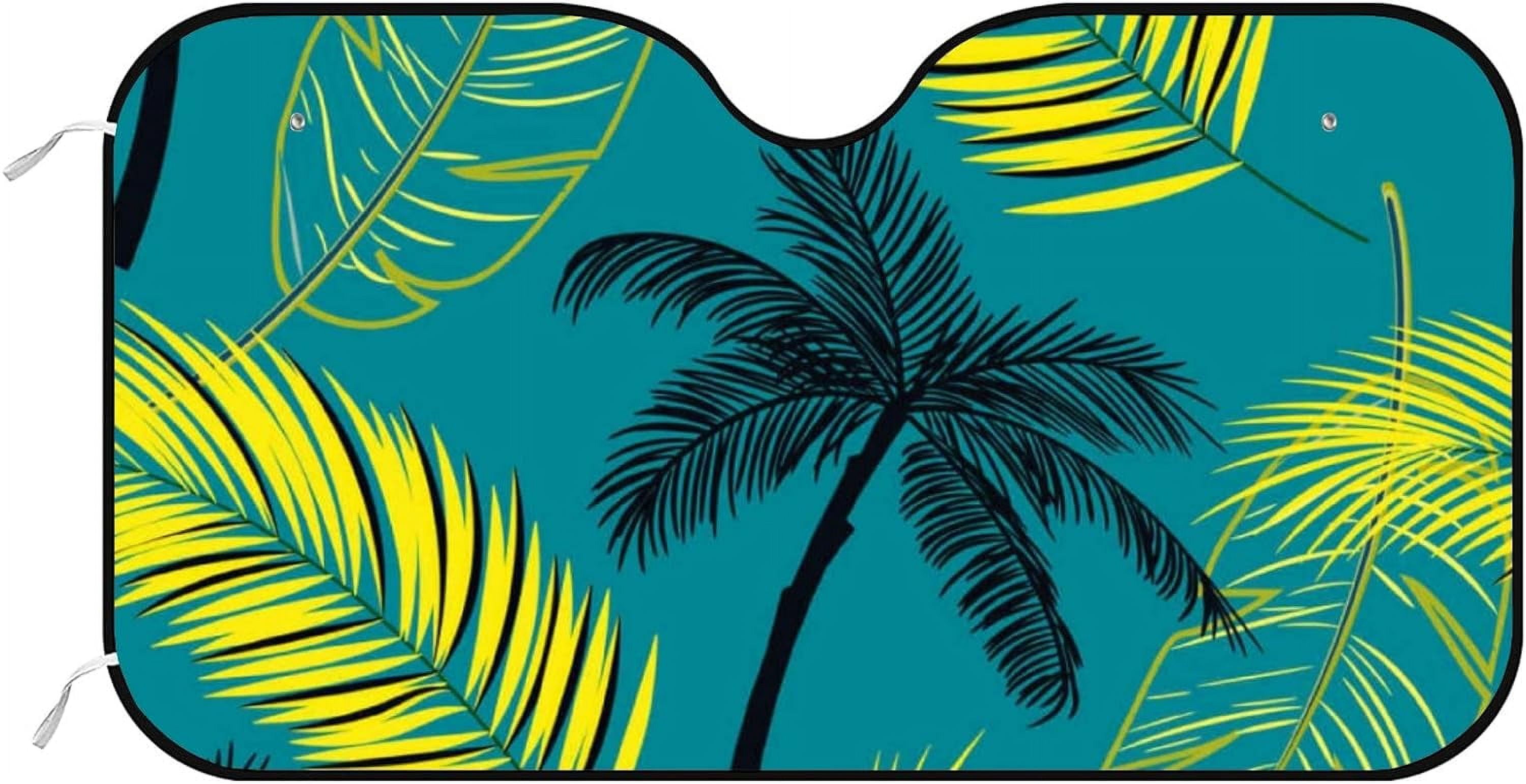 Wellsay Car Front Windshield Sunshade UV Heat Protection, Foldable Auto