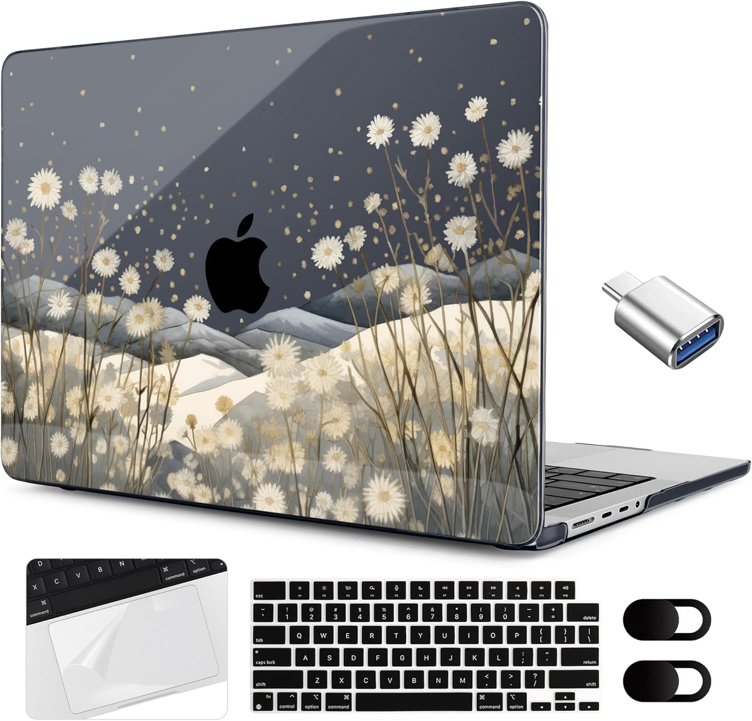 Wellsay Case for M4 MacBook 16 inch Case 2024 2023 2021 (A3403/A3186 ...