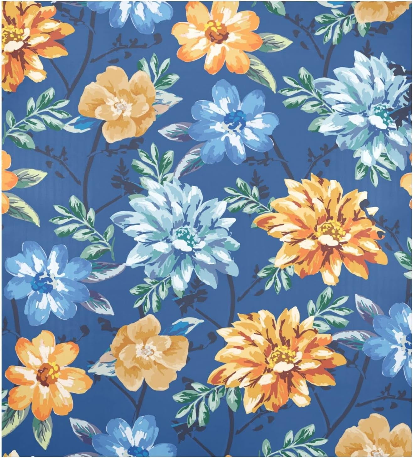 Wellsay Flower Dishwasher Cover, 23x26 Inch Reusable Dishwasher