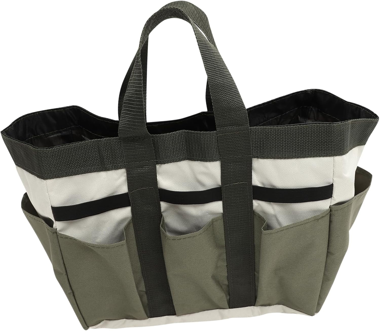 Wellsay Gardening Storage Bag 8-piece Garden Tool Set Lawn Tool Pouch ...