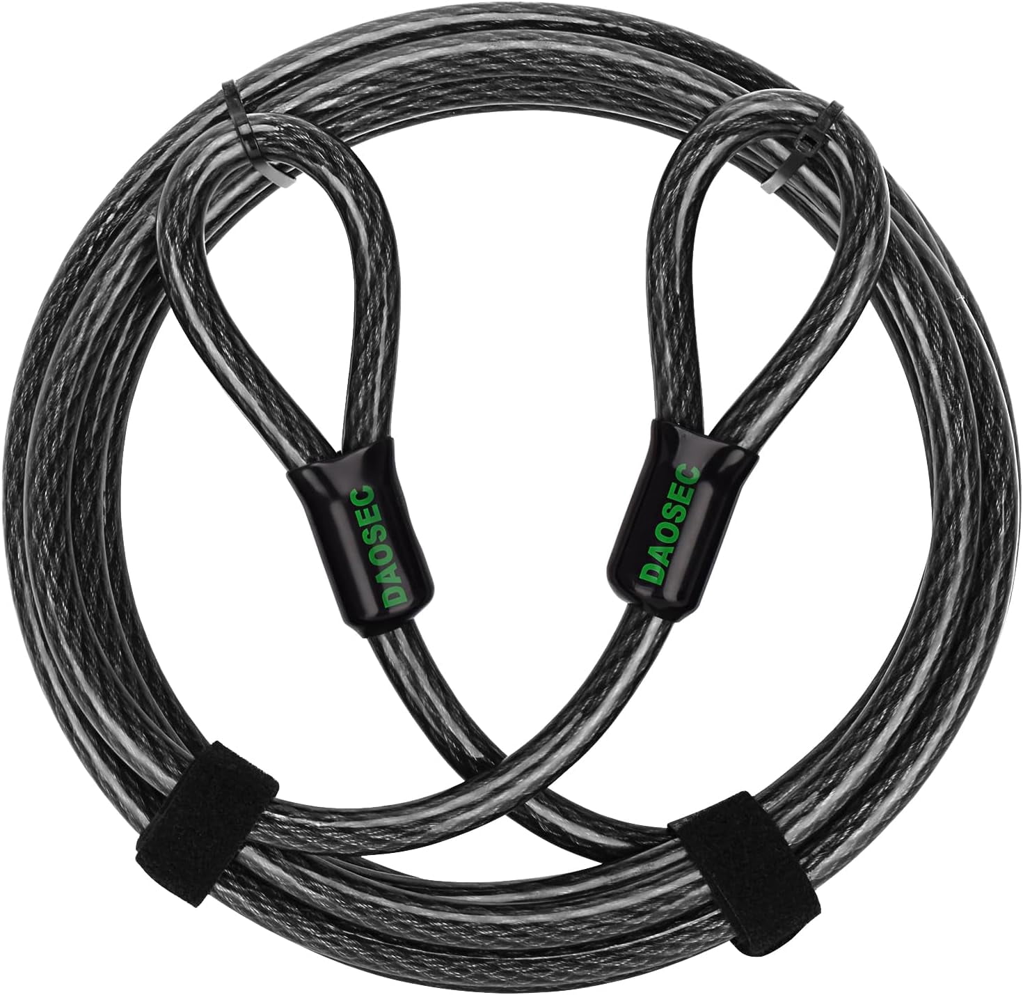 TIMCO LC3000 Braided Steel Security Cable - 15ft X 12mm With Vinyl Coating & Padlock | Weather Resistant