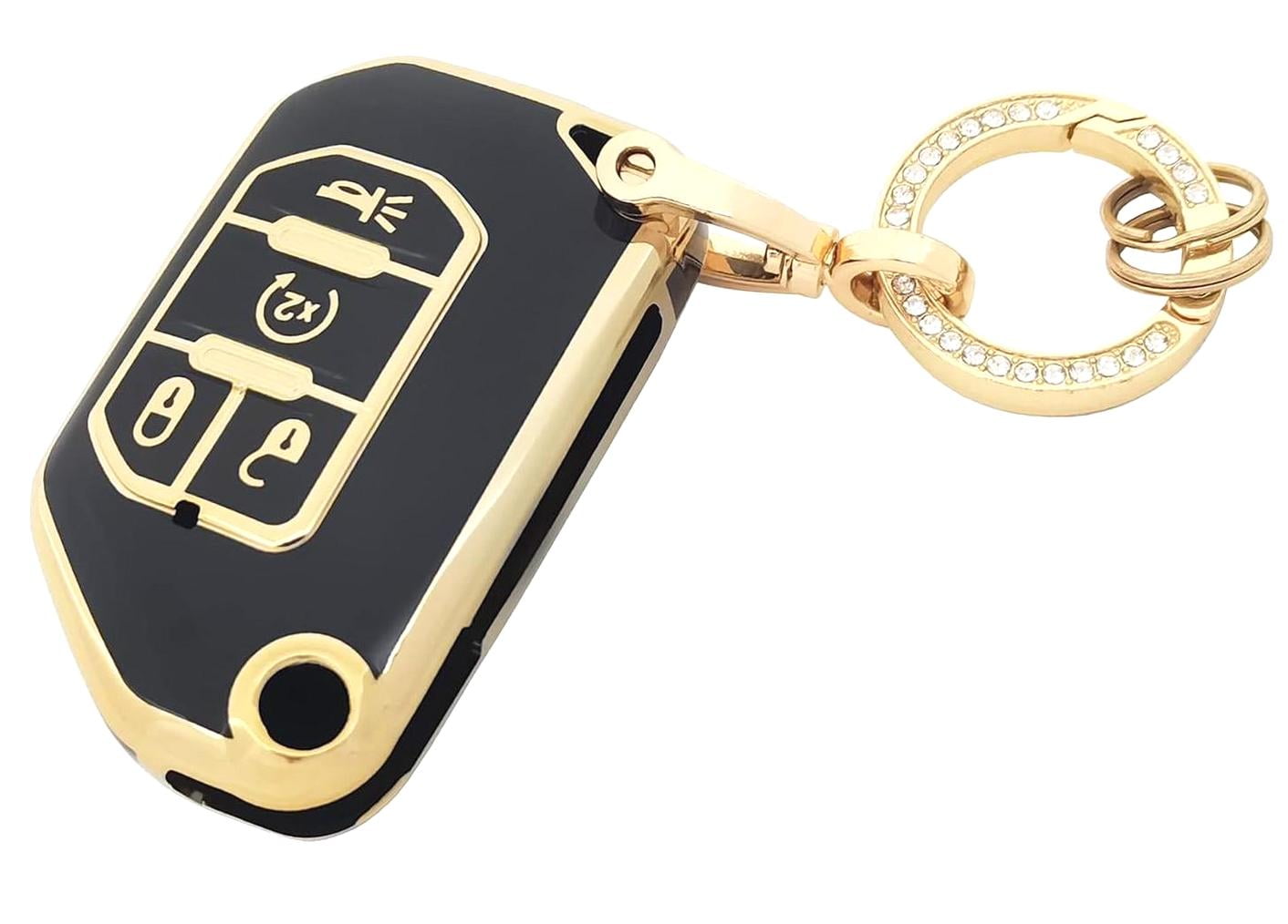 Wellsay Key Fob Protector for Soft TPU Car Key Shell with Keychain ...