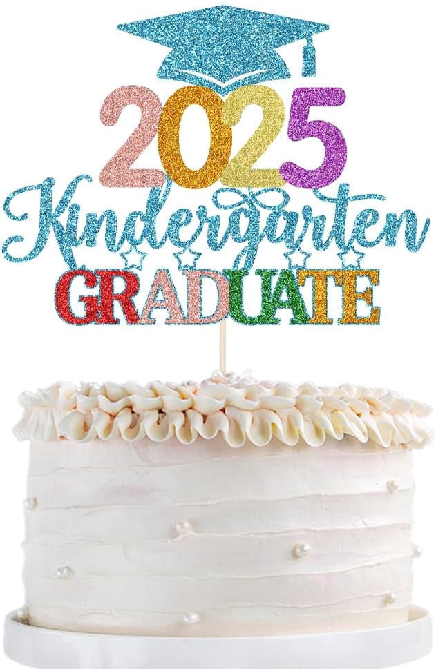 AIBIIN 7x5ft Kindergarten Graduate Backdrop Peace Out Kindergarten Next Stop 1st Grade Photography Background White Congrats Kindergarten Graduation Class Of 2025 Party Decorations Photo Studio Props