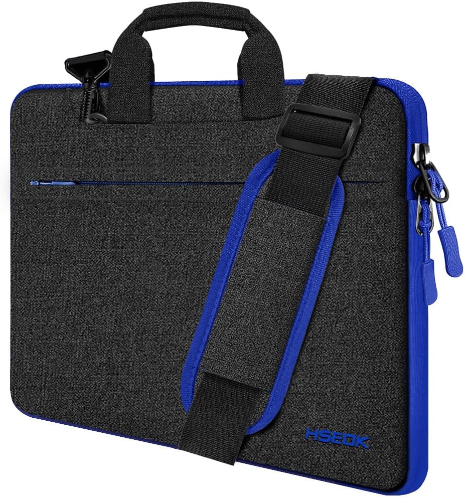 Vinterfint 15.6-16 Inch Laptop Shoulder Bag - Tote Handbag Compatible With MacBook Pro, Dell XPS, More