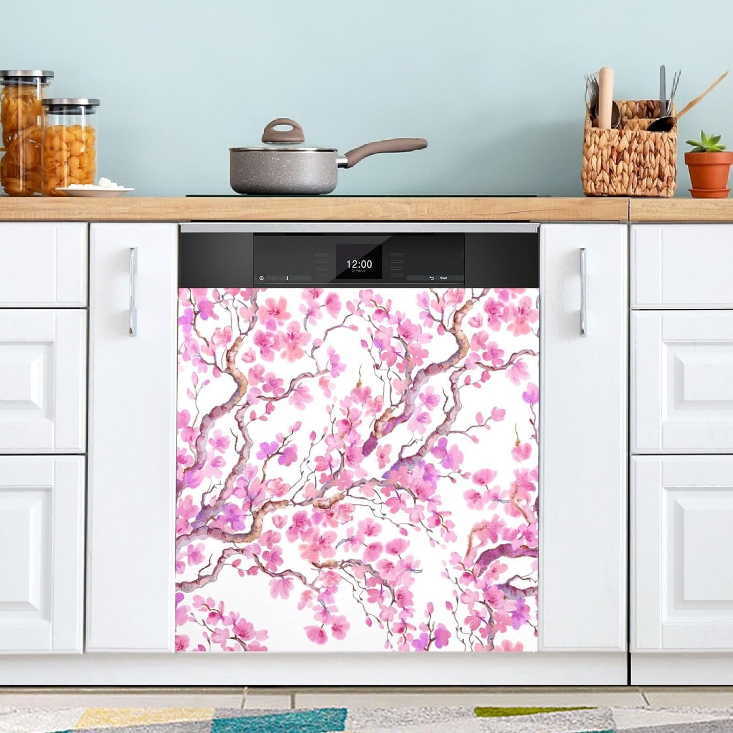 Dishwasher Magnet Cover Animal Fur Magnetic Decorative - View #8