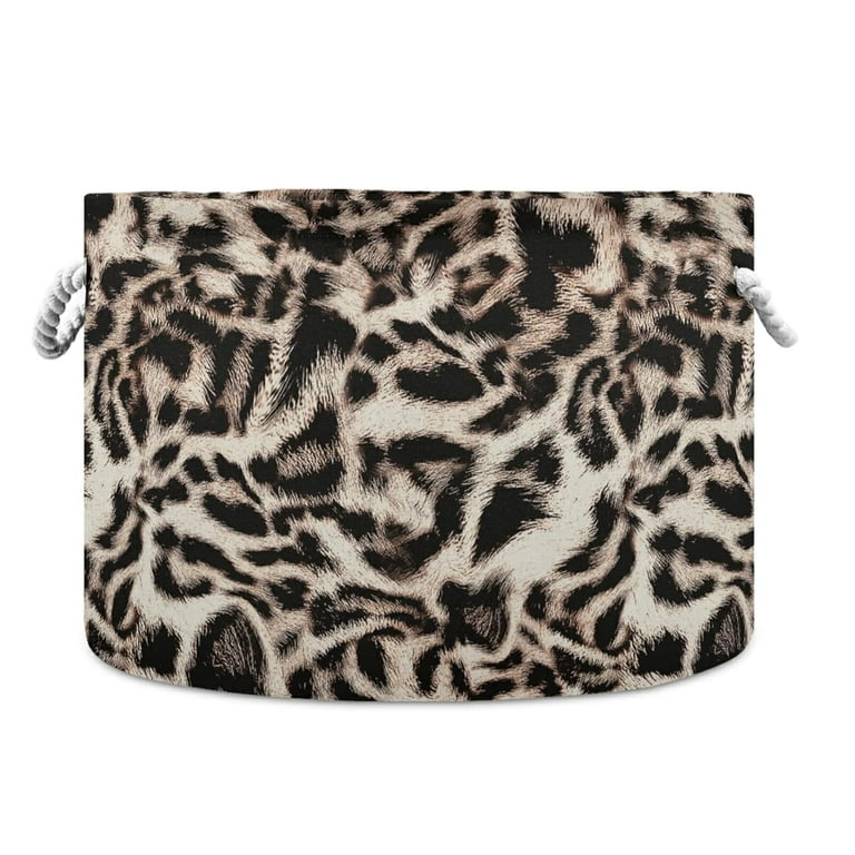 Basket bronx leopard discount