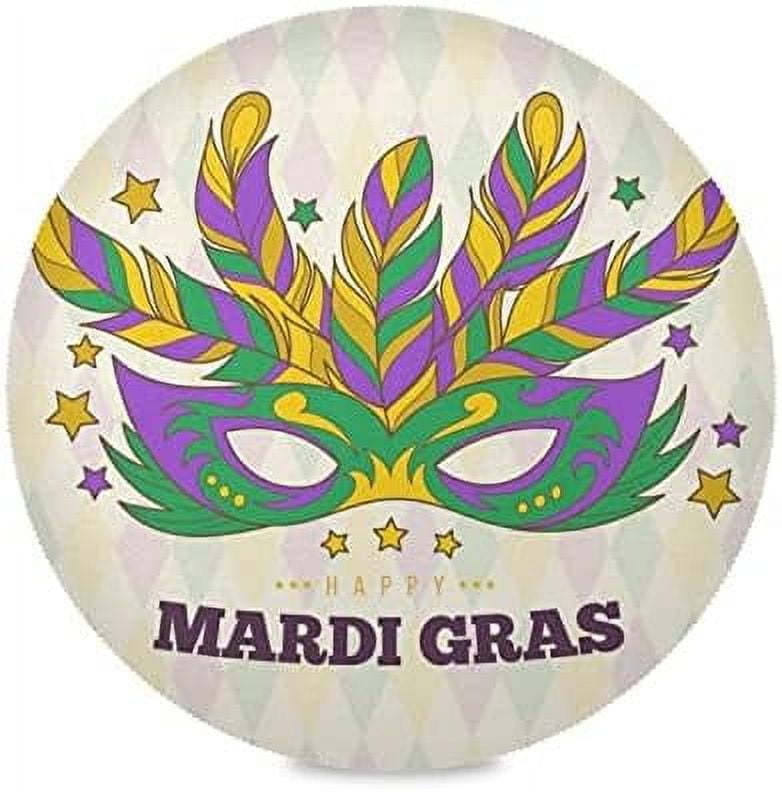 mardi gras table mats