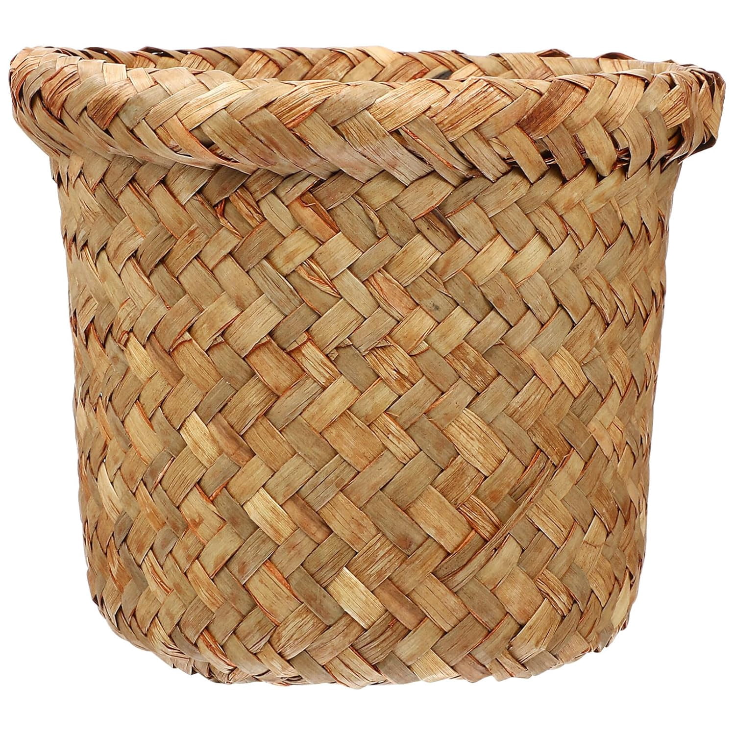 StorageWorks Wicker Waste Basket – Handwoven Seagrass & Paper Rope – Small Trash Can For Bathroom, Bedroom - View #9