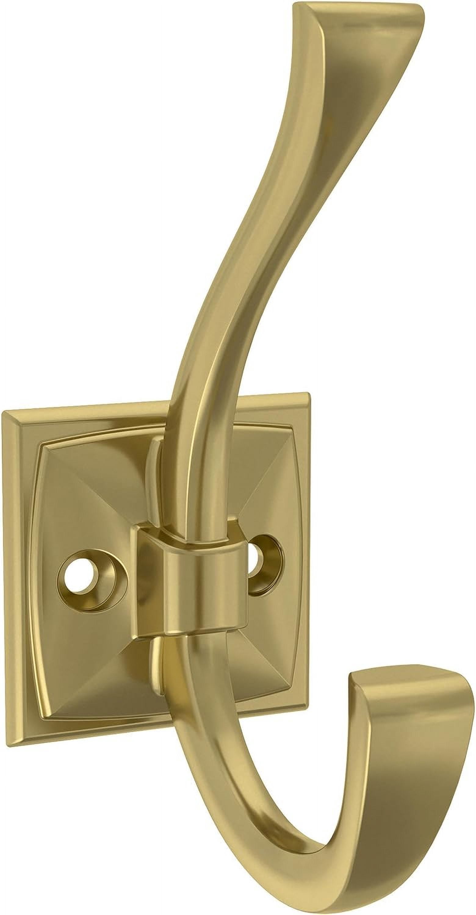 Wellsay Ruav (5-Pack) Coat And Hat Wall Hooks Double Hooks For Hanging...