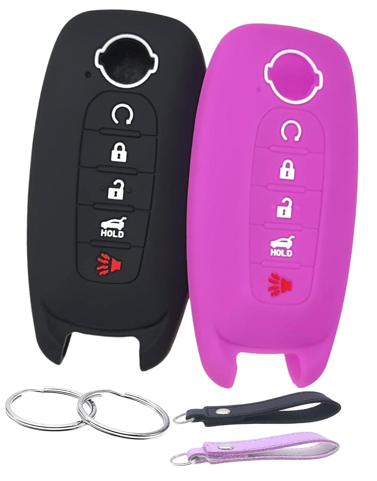 Wellsay Silicone Rubber Key Fob Cover with Pathfinder Rogue (5 Buttons ...