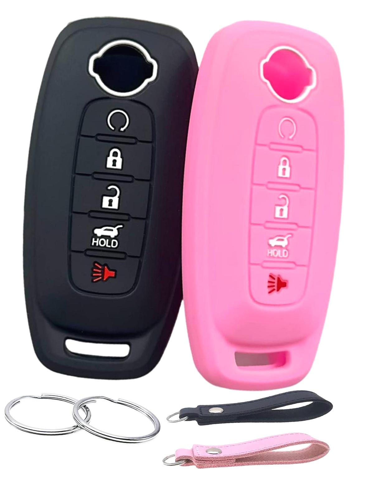 Wellsay Silicone Rubber Key Fob Cover with Pathfinder Rogue (5 Buttons ...