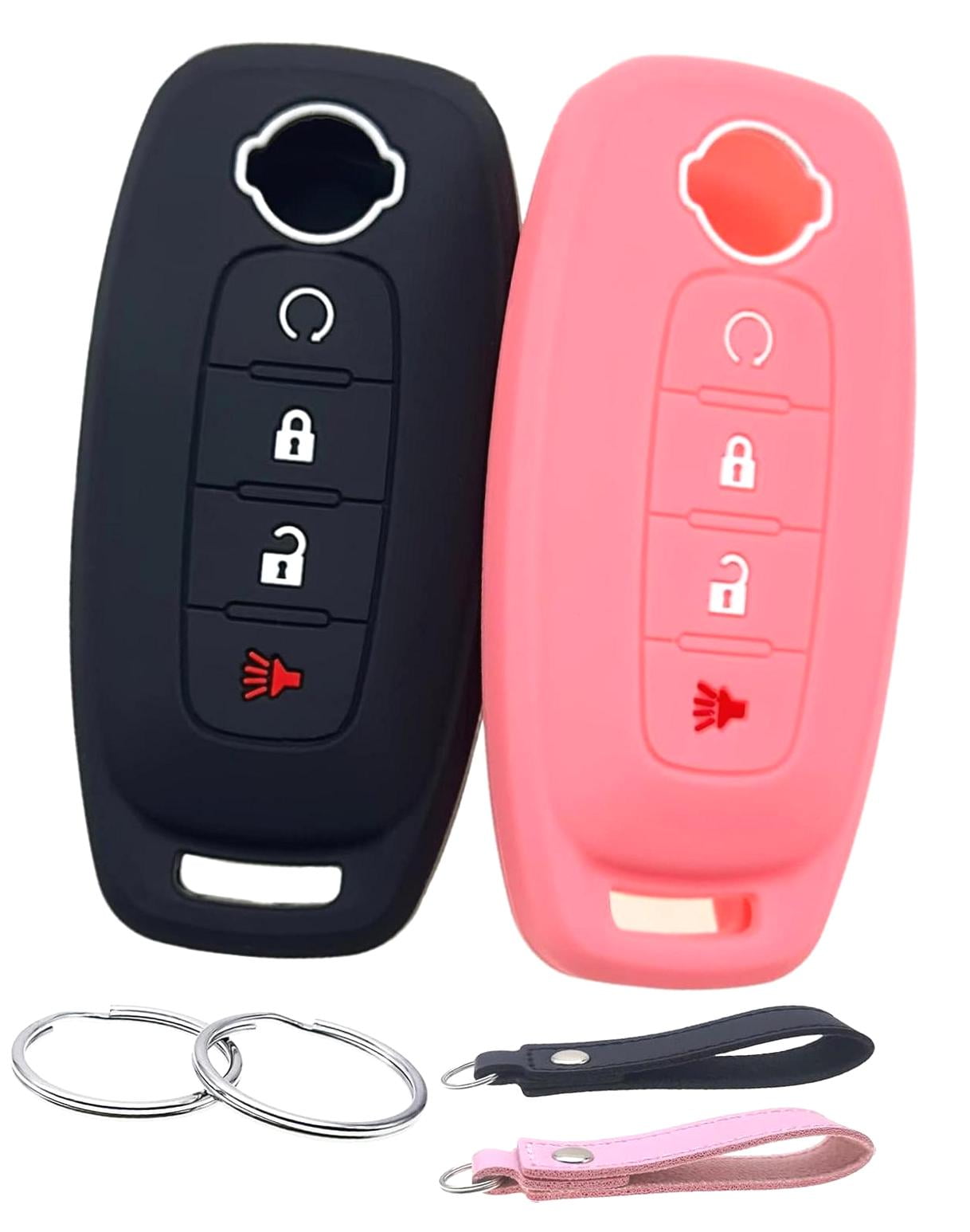 Wellsay Silicone Rubber Key Fob Protector for Pathfinder Rogue Kicks ...