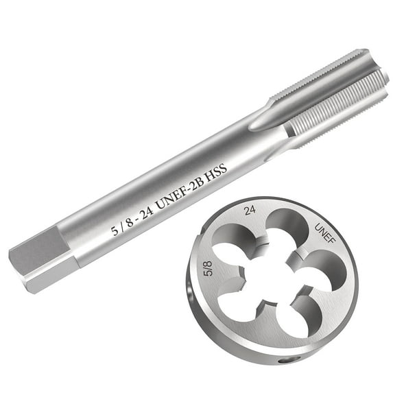 ESSENTIAL 14 32 UNEF Thread Tap avec matrice filetée ronde pour